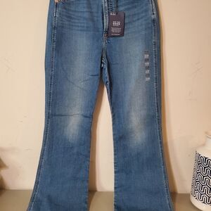 GAP High Rise Flare Jeans Womens 10 NWT